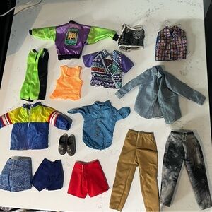 1990’s Ken Doll Clothing Lot